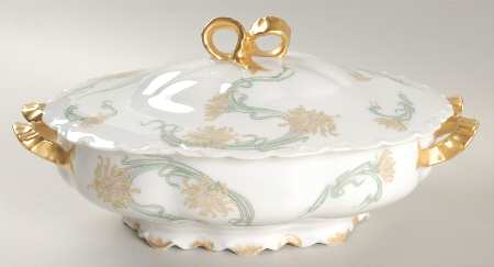 Schleiger 492G Oval Covered Vegetable