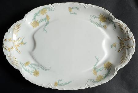 Schleiger 492G 17" Oval Serving Platter