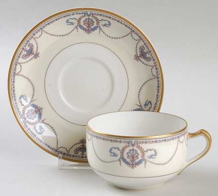 Schleiger 510D Flat Cup & Saucer Set