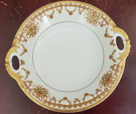 Schleiger 512 Handled Cake Plate