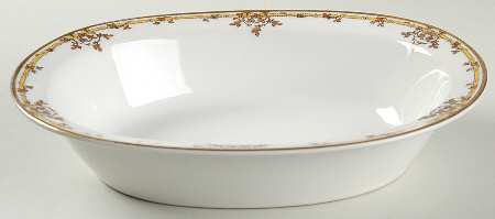 Schleiger 513 10" Oval Vegetable Bowl