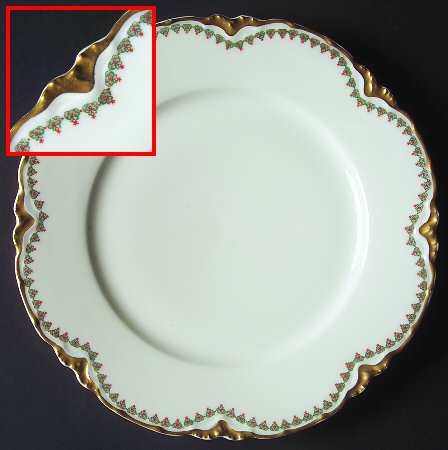 Schleiger 520 Luncheon Plate