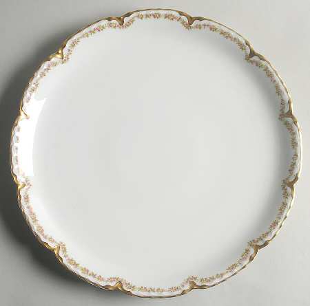 Schleiger 524A 12" Chop Plate (Round Platter)