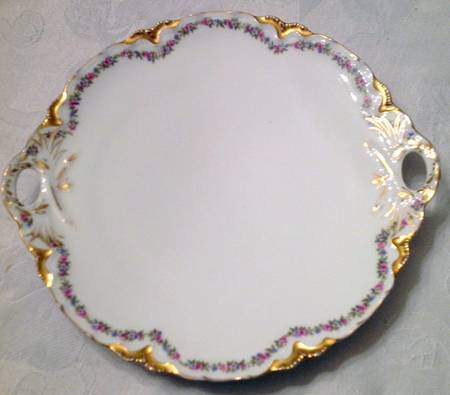Schleiger 524E Handled Cake Plate