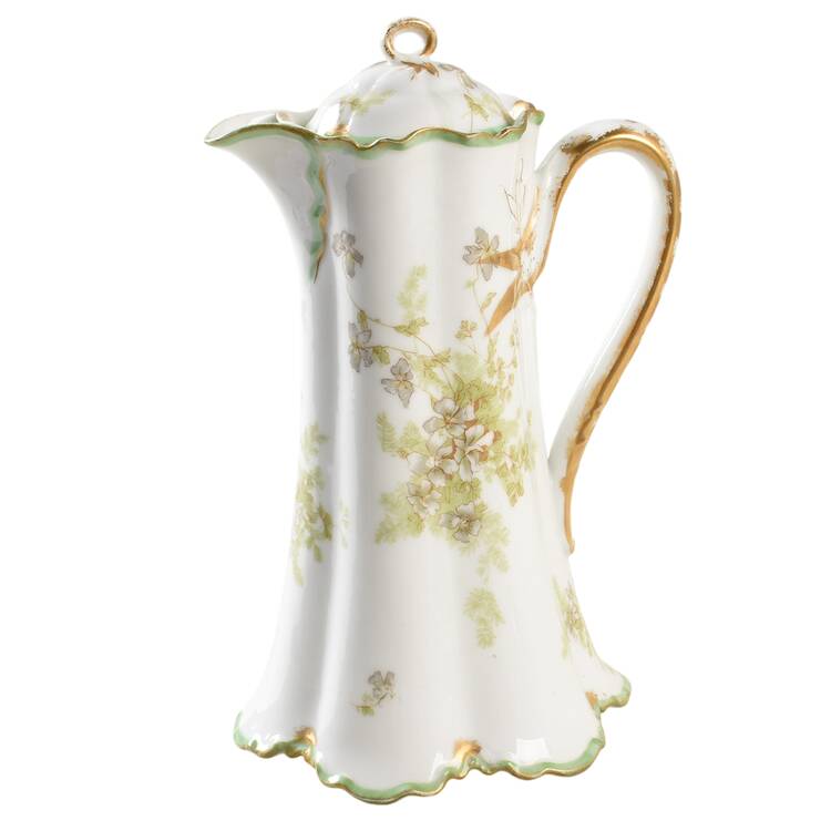 Schleiger 52C Chocolate Pot & Lid by Haviland