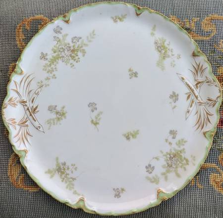 Schleiger 52C Handled Cake Plate