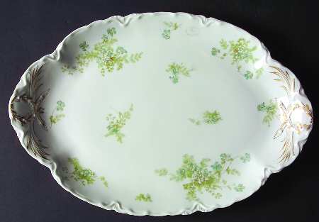 Schleiger 52S 15" Oval Serving Platter by Haviland