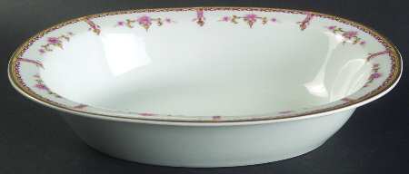 Schleiger 537 10" Oval Vegetable Bowl