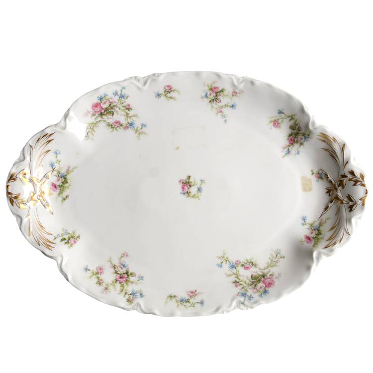Schleiger 53C 16" Oval Serving Platter by Haviland