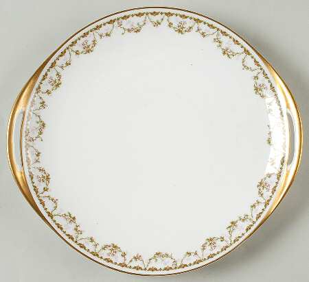 Schleiger 544 Handled Cake Plate