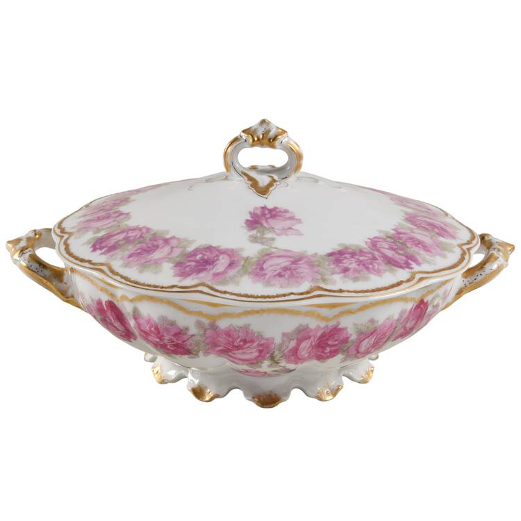Schleiger 55 Round Covered Vegetable