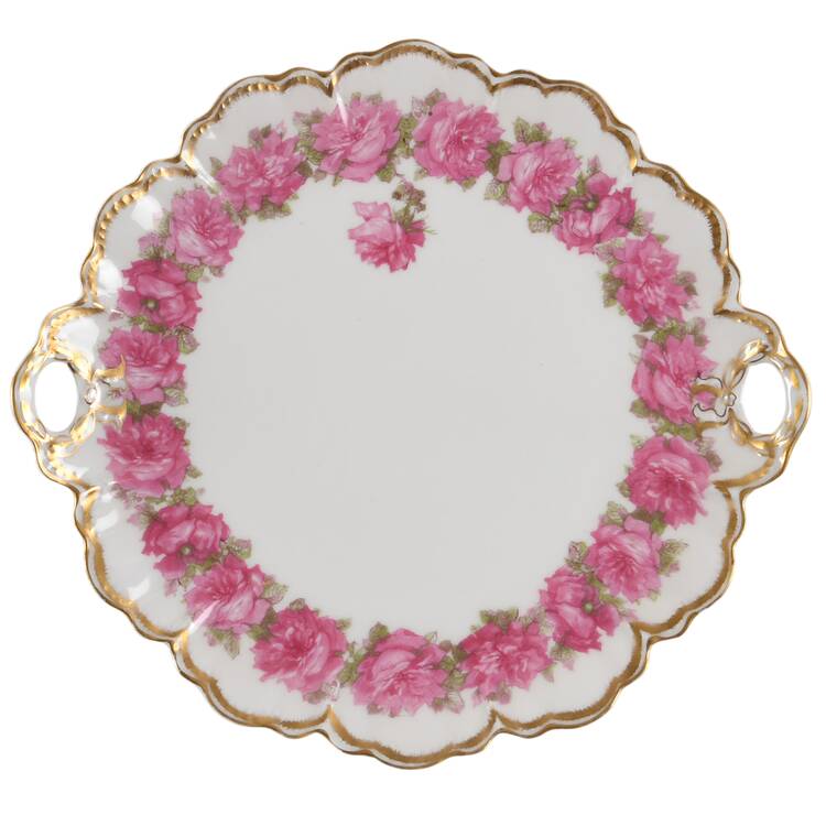 Schleiger 55 Handled Cake Plate