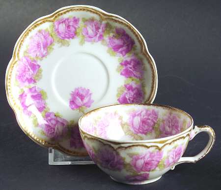 Schleiger 55 Flat Demitasse Cup & Saucer Set