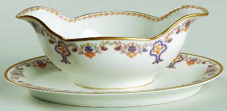 Schleiger 561 Gravy Boat with Attached Underplate