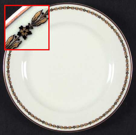 Schleiger 563 Luncheon Plate