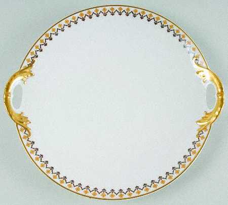 Schleiger 570B Handled Cake Plate