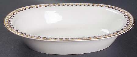Schleiger 570B 10" Oval Vegetable Bowl