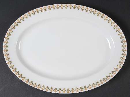 Schleiger 570d 11" Oval Serving Platter by Haviland