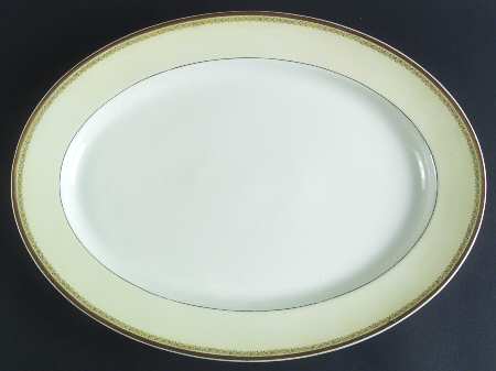 Schleiger 573a 16" Oval Serving Platter