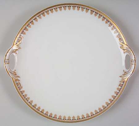 Schleiger 574 Handled Cake Plate