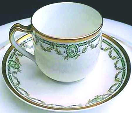 Schleiger 577A Flat Cup & Saucer Set