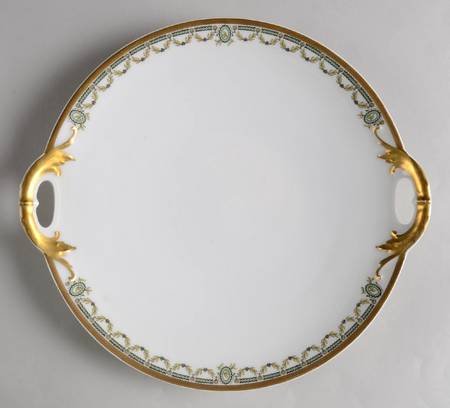 Schleiger 577A Handled Cake Plate