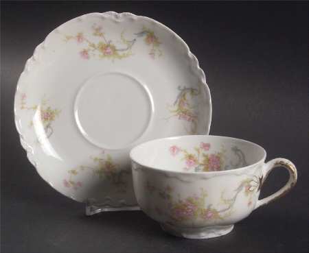 Schleiger 57A Flat Cup & Saucer Set