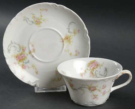 Schleiger 57A Flat Cup & Saucer Set