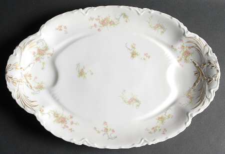 Schleiger 57A 17" Oval Platter with Well