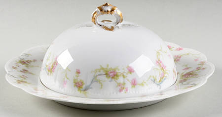 Schleiger 57B Round Covered Butter