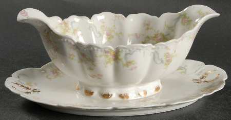 Schleiger 57B Gravy Boat with Attached Underplate