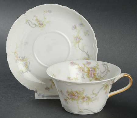 Schleiger 57F Flat Cup & Saucer Set