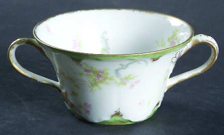 Schleiger 57H Flat Bouillon Cup by Haviland
