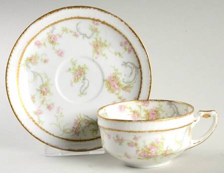 Schleiger 57J Flat Cup & Saucer Set