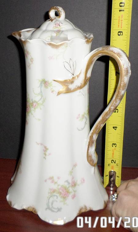 Schleiger 57O Chocolate Pot & Lid