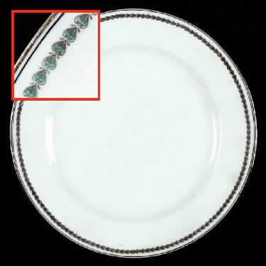 Schleiger 587 Luncheon Plate