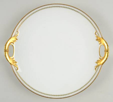 Schleiger 587 Handled Cake Plate