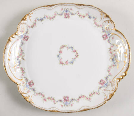 Schleiger 597 Handled Cake Plate