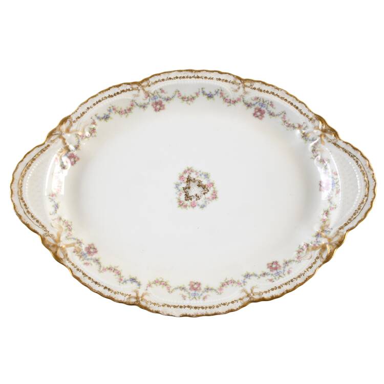 Schleiger 597a 14" Oval Serving Platter