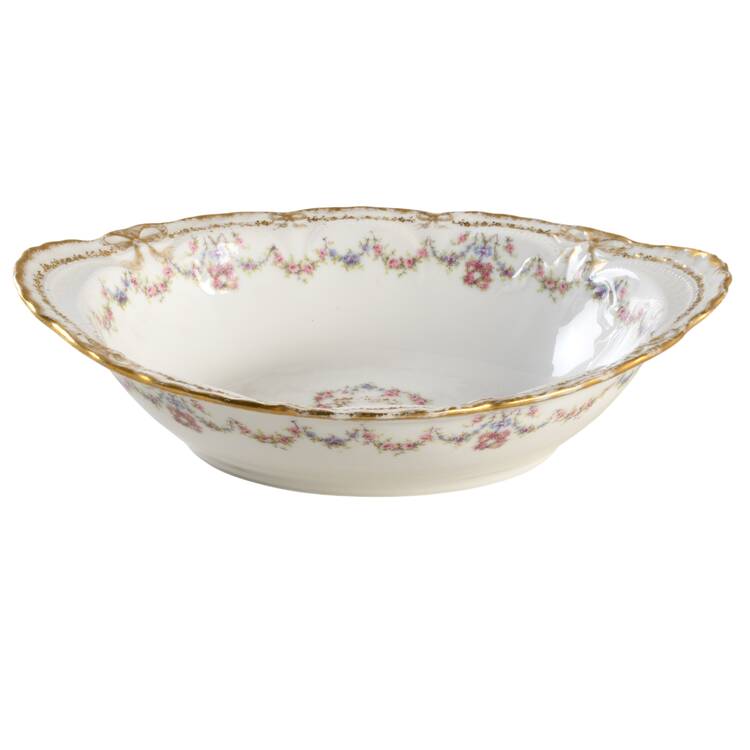 Schleiger 597a 10" Oval Vegetable Bowl