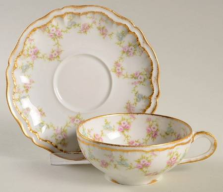 Schleiger 598 Oversized Cup & Saucer Set