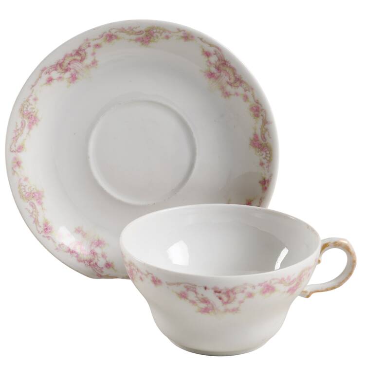 Schleiger 599i Flat Cup & Saucer Set