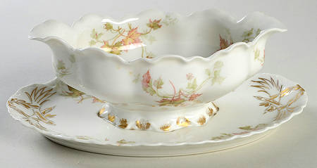 Schleiger 60A Gravy Boat with Attached Underplate