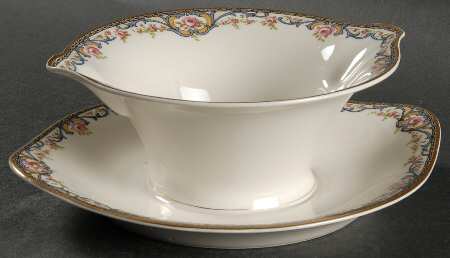 Schleiger 614E Gravy Boat with Attached Underplate