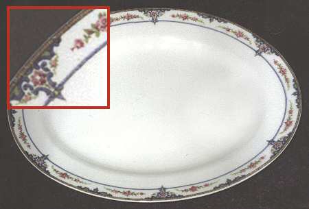 Schleiger 618a 14" Oval Serving Platter