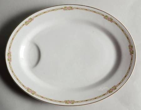 Schleiger 635 16" Oval Serving Platter by Haviland