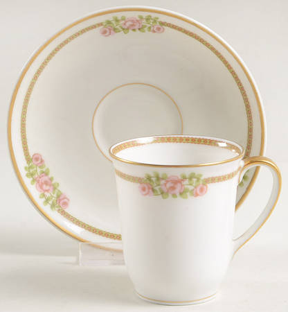 Schleiger 636A Chocolate Cup & Saucer Set