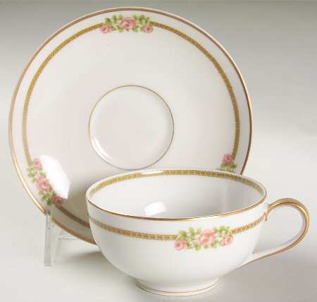 Schleiger 636A Oversized Cup & Saucer Set