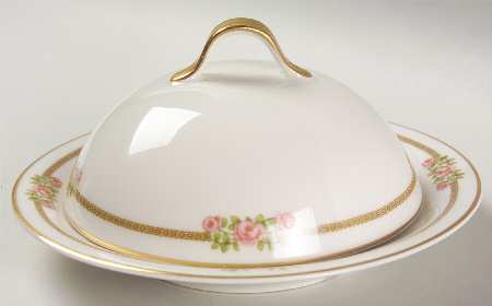 Schleiger 636A Round Covered Butter