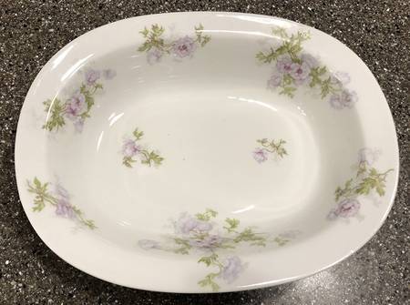 Schleiger 64f 9" Oval Vegetable Bowl